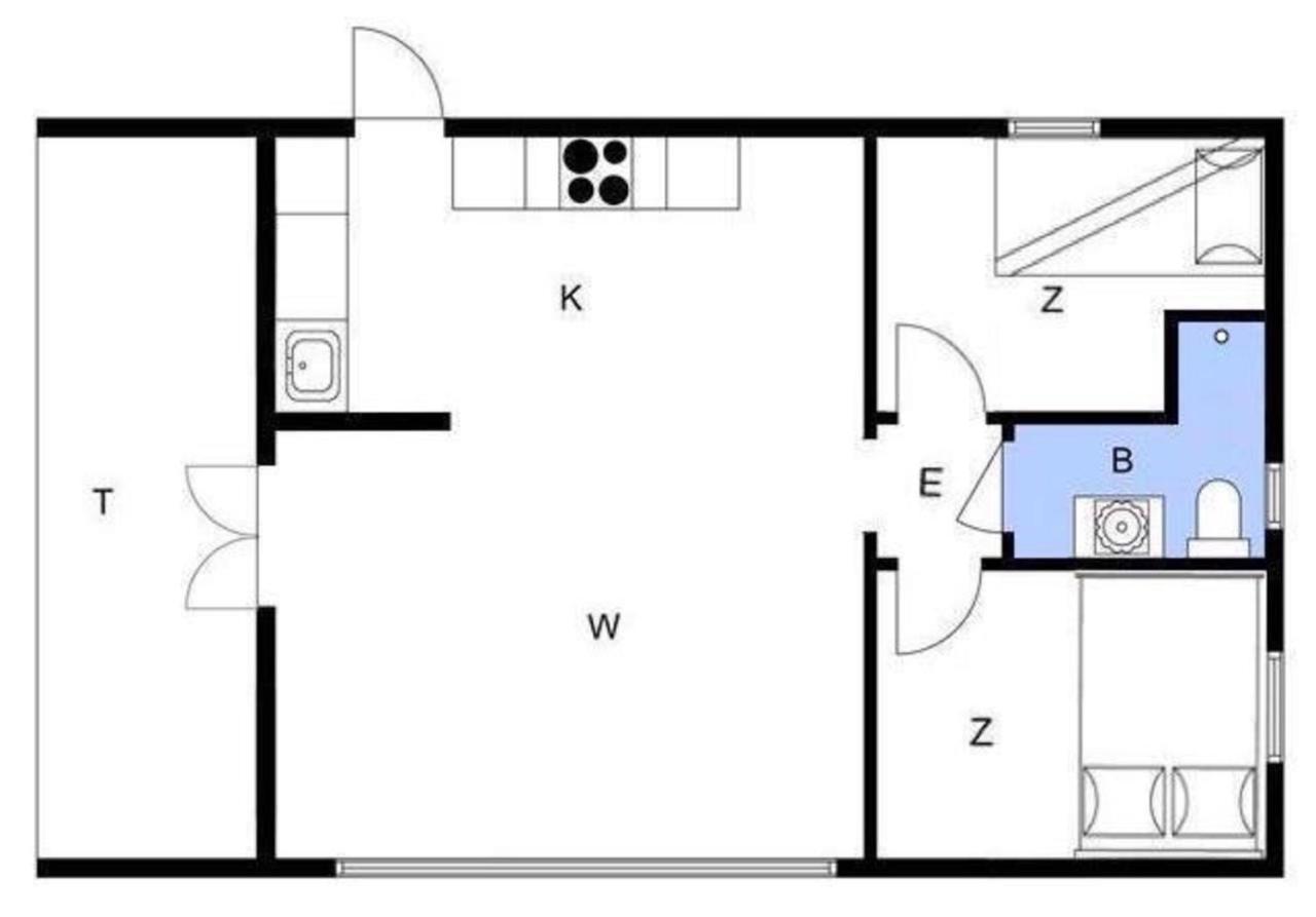 Immaculate 2-Bed House At The Beach 12H Brenderup Экстерьер фото